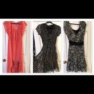 3 dresses